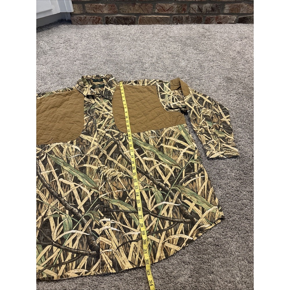 Orvis Camo Men's XL Long Sleeve Arm Pockets Skyline Fall Flight Cover Cattail - Picture 3 of 7